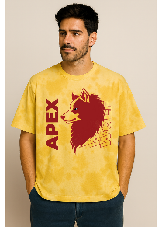 APEX Unisex Tie Dye Oversized T-Shirt